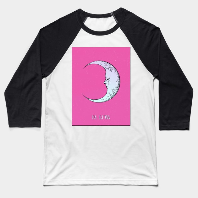 LA LUNA Baseball T-Shirt by LanaBanana